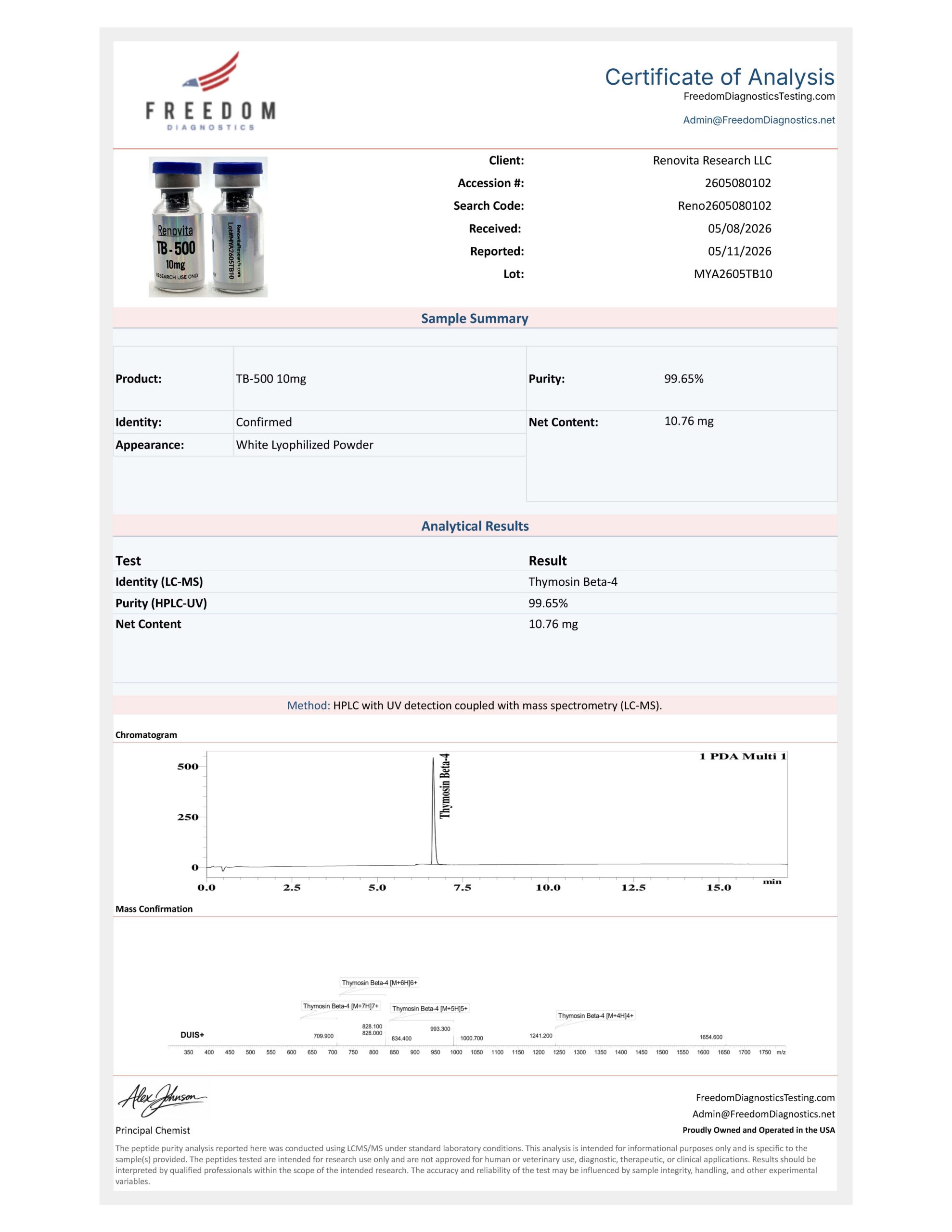 Quad Blend: Multi-Peptide Reference Kit — Qty 3: BPC-157 (10 mg vials) + Qty 2: TB-500 (10 mg vials) + Qty 1: GHK-Cu (100 mg vial) + Qty 2: KPV (10 mg vials) (RESEARCH USE ONLY) - Image 8